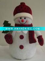 Wholesale new christmas items,high competitive,flashing snowman