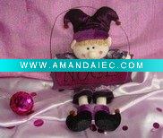 Wholesale christmas elf hanger-elf hanger ornament