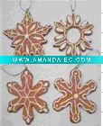 Wholesale Christmas Snowflakes Style Ornaments