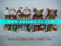 Wholesale 4/s christmas LED house ornaments