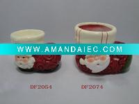 Wholesale ceramic X'mas ornaments
