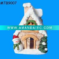 Wholesale polyresin christmas house