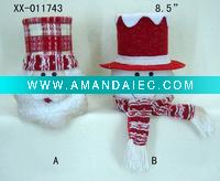 Wholesale 8.5" Christmas ornament santa snowman