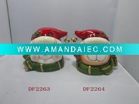 Wholesale ceramic X'mas decorations