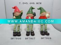 Wholesale 3/s hanging christmas elf with legs