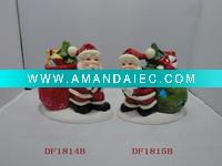 Wholesale X'mas ceramic santa claus