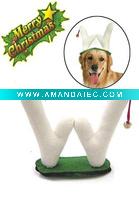 Wholesale CHRISTMAS HAIR ORNAMENT FOR DOG(W5015)