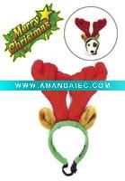 Wholesale CHRISTMAS HAIR ORNAMENT FOR DOG(W5018)