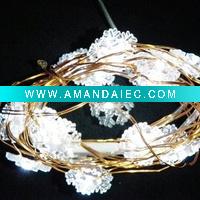 Wholesale snow shape battery operated led christmas lights