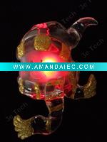 Wholesale 3pcs AG13 battery operate 15.8CM Snowman , christmas gift slow RGB lighting