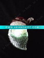 Wholesale 2pcs CR2032 battery operate, 15.8CM Christmas Santa head , Christmas gift slow RGB lighting