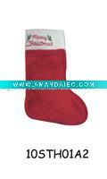 Wholesale embroidered Christmas stocking 10STH01A2