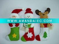 Wholesale embroidered Christmas stocking ST39
