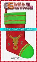 Wholesale embroidered christmas stocking 09STM53