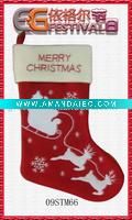 Wholesale embroidered christmas stocking 09STM66