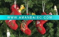 Wholesale embroidered Christmas stocking ST43