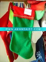 Wholesale Non-woven christmas stocking (S-025)