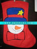 Wholesale Non-woven christmas stocking (S-026)