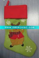 Wholesale embroidered christmas stocking 09STM94D