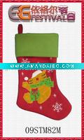 Wholesale embroidered christmas stocking 09STM82M