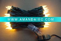 LED M5 Christmas lights / warm white color