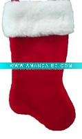Wholesale 20'' 1070 1275 Christmas plush stocking