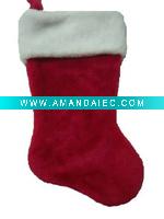 Wholesale 19'' 0848 1052 SB Christmas plush stocking