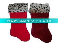 Wholesale 20'' 0978 XT19468 Christmas plush stocking