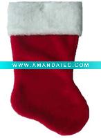 Wholesale 18'' 0850 0852 Christmas plush stocking