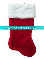 Wholesale 20'' 0972 2087 Christmas plush stocking
