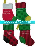 Wholesale 7.5'' Christmas mini stocking