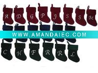 Wholesale 19in Christmas plush stocking
