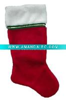 Wholesale 19'' 0854 1052 Christmas plush stocking