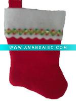 Wholesale 5.5'' Christmas mini stocking