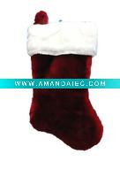 Wholesale 19in 1580 t016 supersoft stocking Christmas plush stocking
