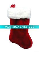 Wholesale 19in 1580 t016supersoft stocking Christmas plush stocking