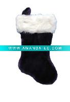 Wholesale 20in 1575 plush stockig w 3375 cuff Christmas plush stocking