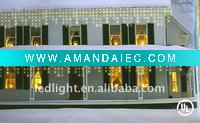 Wholesale Durable Wedding decoration warm white LED christmas light LED decorative light icicle light
