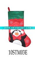 Wholesale embroidered christmas stocking 10STM03E