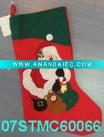 Wholesale embroidered christmas stocking 07STMC60066