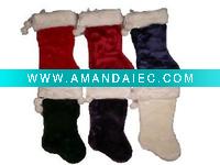 Wholesale 19''1575-3375HP Christmas plush stocking