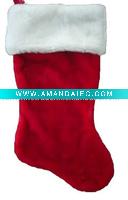 Wholesale 20'' 1575 1575 Christmas plush stocking