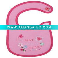 TOP quality 100% cotton colorful & cute Christmas bib