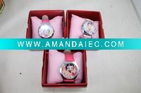 Wholesale whoelsale christmas gift cartoon watch for kid children watch mix order c051114