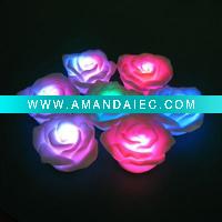 Wholesale Flashing Rose Candle