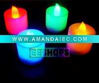 Wholesale Fashion LED Lights Candle Light Lamps Yellow Free Shipping