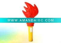 Torch Shape Plastic Led Party Stick Lamp for Christmas