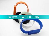 Wholesale Metal usb bracelet silicone