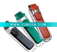 Wholesale Hot leather usb 8gb flash drive