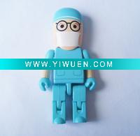 Wholesale Cartoon USB Flash Drive/PVC USB Memory Stick (CE/ROHS)